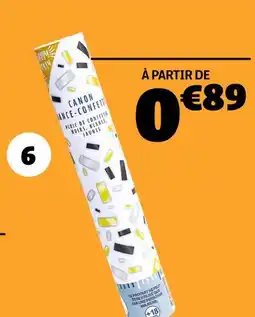 Gifi Canon lance-confetti offre