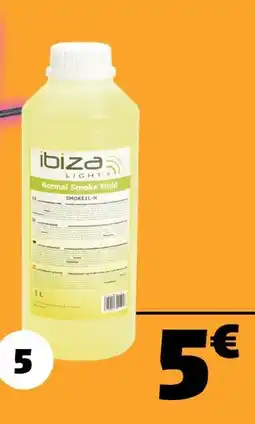 Gifi Ibiza light liquide fumée offre