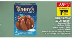 Supeco Terry's ball chocolat au lait offre