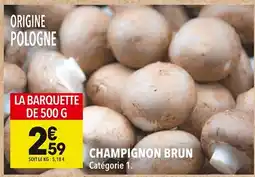 Supeco Champignon brun offre