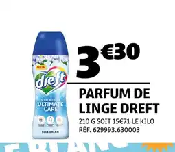 Gifi Dreft parfum de linge ultimate care offre