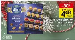 Supeco Blini 36 petits fours sélection traiteur offre