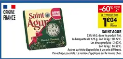Supeco Saint agur offre