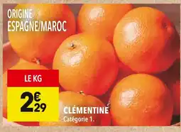 Supeco Clémentine offre