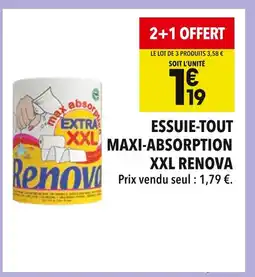 Supeco Renova essuie-tout maxi-absorption xxl offre