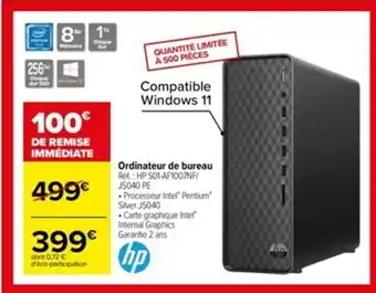 Carrefour Ordinateur de bureau offre