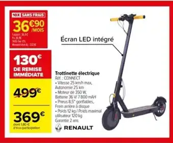 Carrefour Trottinette électrique offre