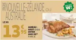 Auchan Supermarché Mon - agneau: gigot offre
