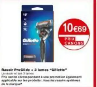 Monoprix Rasoir proglide + 3 lames offre