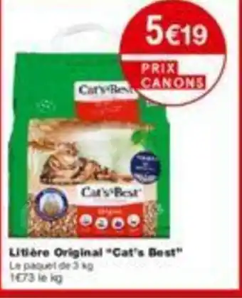 Litière original "cat's best"