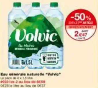 Monoprix Eau minérale naturelle offre