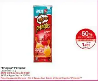 Monoprix "Pringles" l'original offre