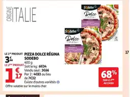 Auchan Supermarché SODEBO Pizza dolce régina offre