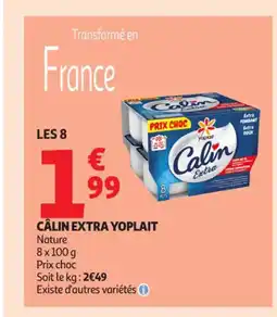 Auchan Supermarché YOPLAIT Câlin extra offre