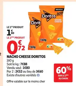 Auchan Supermarché DORITOS Nacho cheese offre