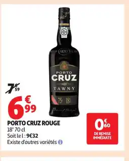 Auchan Supermarché PORTO CRUZ Rouge offre