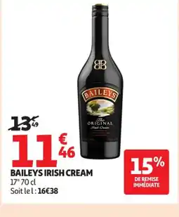 Auchan Supermarché BAILYS Irish cream offre