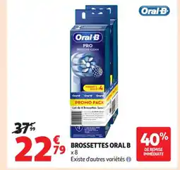 Auchan Supermarché ORAL B Brossettes offre