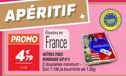 Netto Huitres fines normande igp n°4 offre