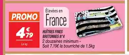Netto Huîtres fines bretonnes n°4 offre