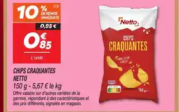Netto NETTO Chips craquantes offre