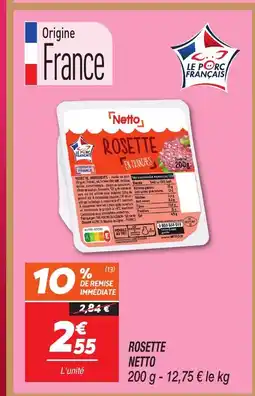 Netto NETTO Rosette offre