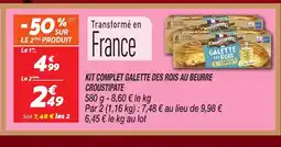Netto CROUSTIPATE Kit complet galette des rois au beurre offre