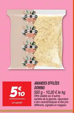 Netto DOMINO Amandes effilées offre