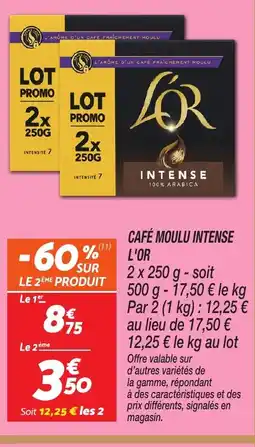 Netto L'OR Café moulu intense offre
