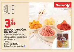Auchan AUCHAN Mon plateau apéro mix offre