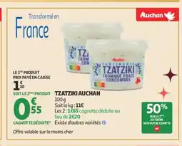 Auchan AUCHAN Tzatziki offre