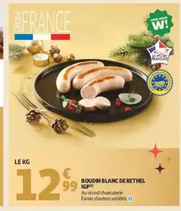 Auchan Boudin blanc de rethel igp offre