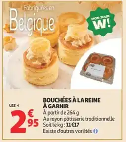 Auchan Bouchées à la reine à garnir offre