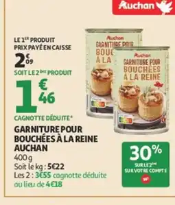 Auchan AUCHAN Garniture pour bouchées à la reine offre