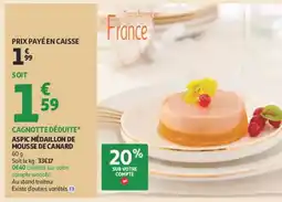 Auchan Aspic médaillon de mousse de canard offre