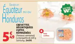 Auchan Crevettes décortiquées cuites réfrigérées offre