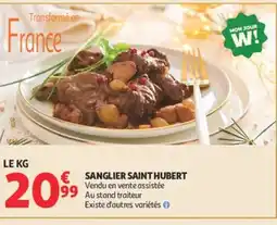 Auchan Sanglier saint hubert offre
