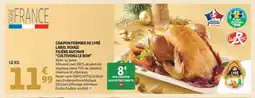 Auchan Chapon fermier de lyré label rouge filière auchan cultivons le bon offre