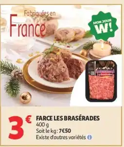 Auchan Farce les brasérades offre