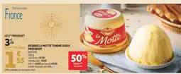 Auchan PRÉSIDENT Beurre la motte tendre doux offre