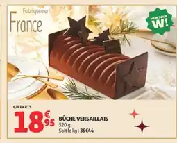 Auchan Bûche versaillais offre