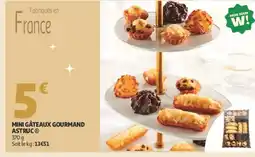 Auchan Mini gâteaux gourmand astruc offre