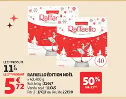 Auchan RAFAELLO Édition noêl offre