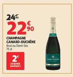 Auchan CANARD-DUCHÊNE Champagne offre