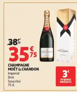 Auchan MOTE & CHANDON Champagne offre