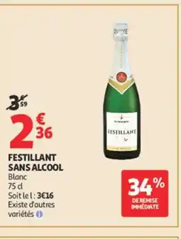 Auchan FESTILLANT Sans alcool offre