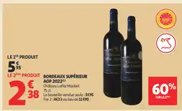 Auchan Bordeaux supérieur aop 2022 offre