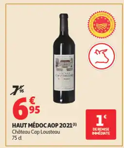 Auchan Haut médoc aop 2021 offre