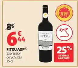 Auchan Fitou aop offre