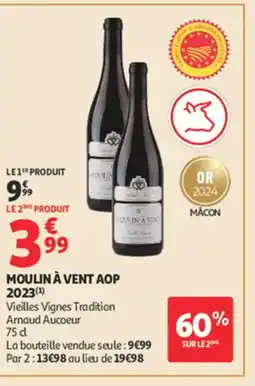 Auchan Moulin à vent aop offre